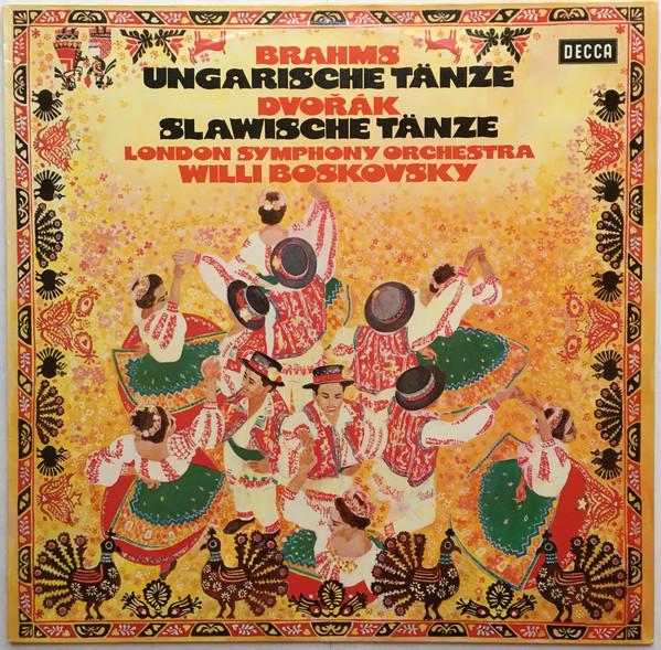 LP Record JOHANNES BRAHMS / ANTONÍN DVOŘÁK -  - Ungarische Tänze / Slawische Tänze 641964AS Decca Germany Classical Used