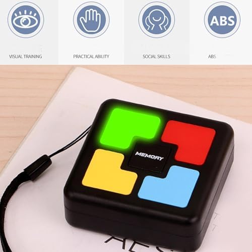 Elnwnnkc Cognitive Development Learning Cube for Kids, Memory Training Interactive Puzzle, Educational Toy Set, Logical Thinking Development Toy
