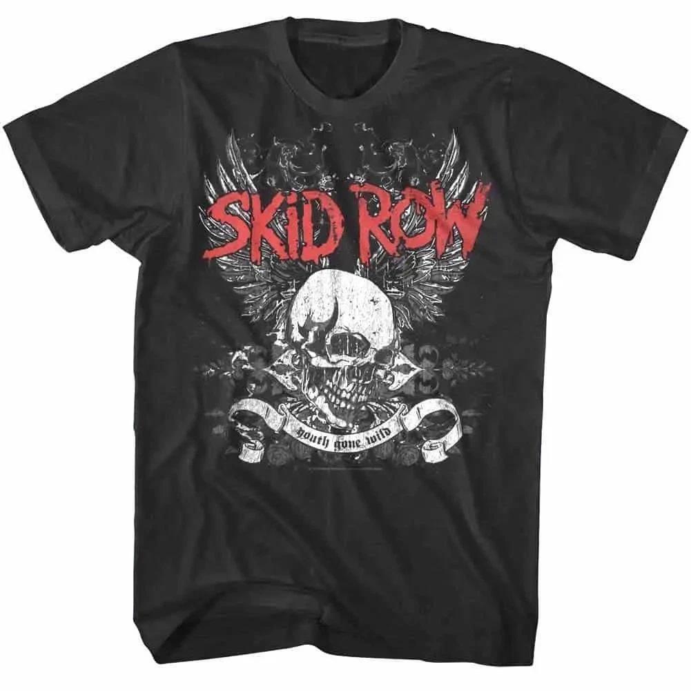 

Мужская футболка Skid Row Youth Gone Wild с крылатым черепом 2XL