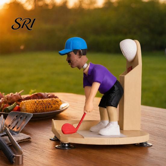 Party Flaschenöffner Golfschwung Bierfreund, Golfer Öffner, Thematisches Barspiel für Freunde Spaßige Partys Man Cave Heimisches Trinken Erwachsene