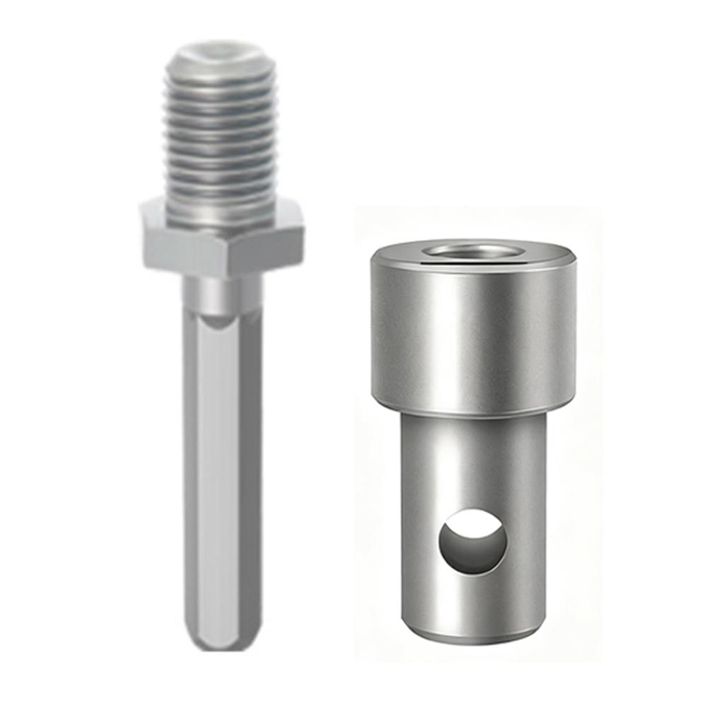 

1pc Earth Auger Adapter Tool 4 Interface Types For Impact Wrench Hammer Machine Socket Adapter Ratchet Wrench
