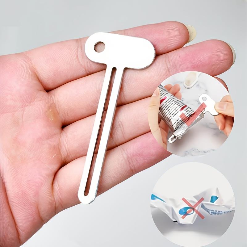 1PC Toothpaste Extruder, Metal Tube Extruder, Toothpaste Dispenser, Hand Cream Tube, Manual Dispenser, Suitable for Cleansing Milk