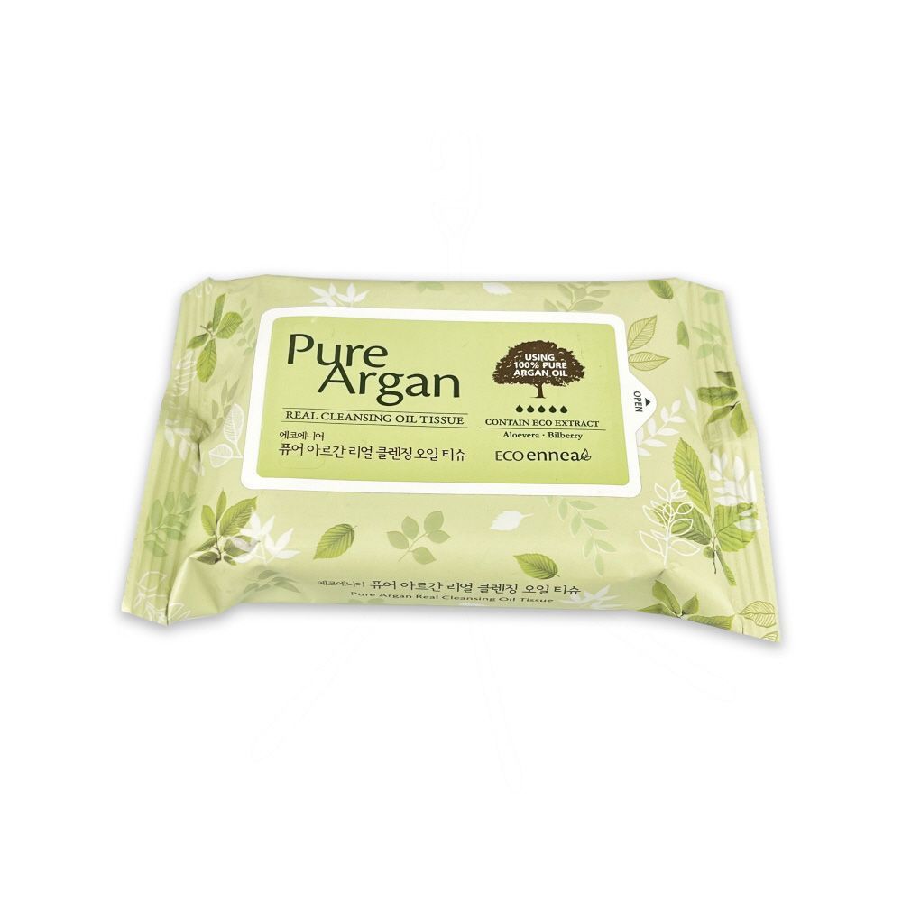 

Eco Ennea Argan Real Cleansing Oil Tissues 20 sheets