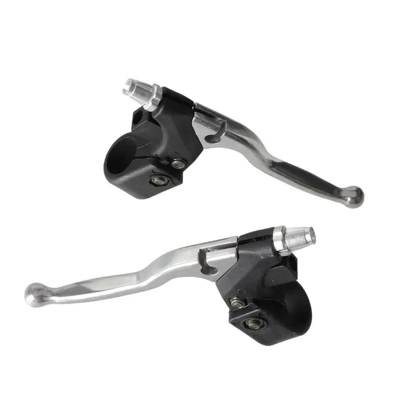 1 Pair Motorcycle 7/8'' 22mm Left/Right Brake Lever For 47cc 49cc 2 Stroke Pocket Dirt Bike Moped Gas Scooter Mini Moto Parts