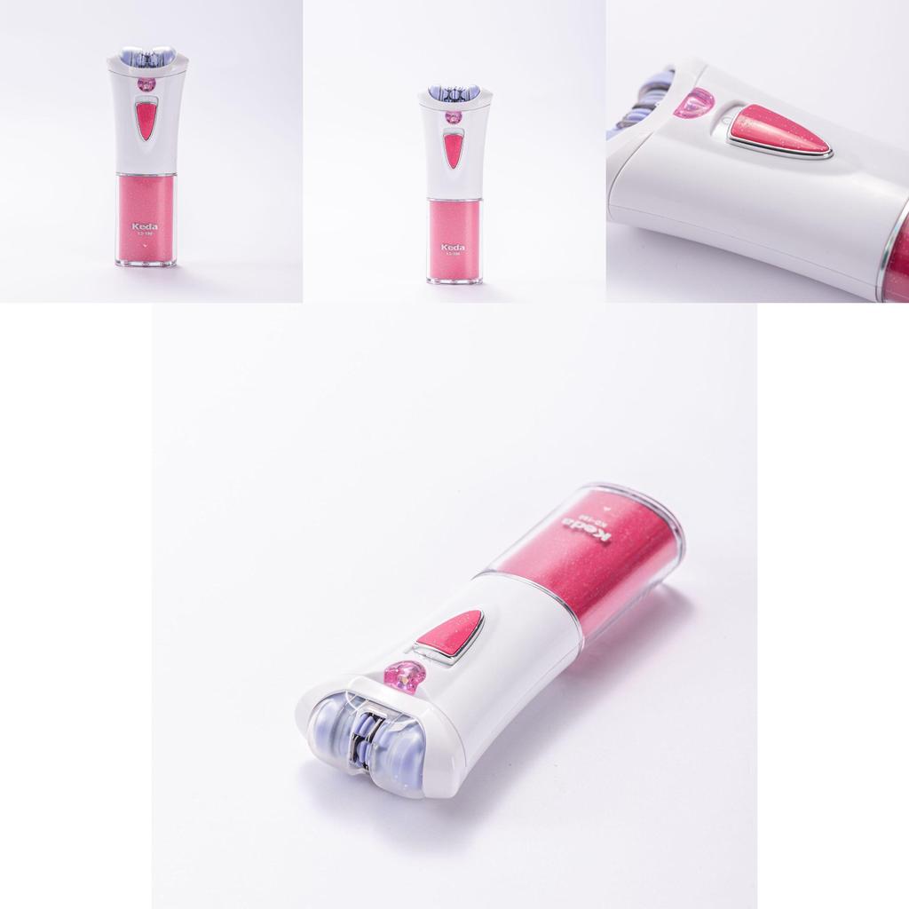 Keda190 Electric Ladies Hair Removal Device With Led Light For Full Body Grooming
