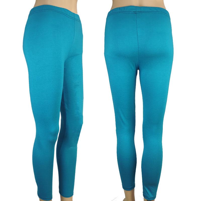 Leggings da yoga in cotone a vita bassa slim-fit europee e americane con design solleva-glutei