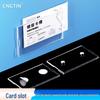 Magnetic Acrylic Label Holder with Transparent Sleeve for Shelf Price Tags