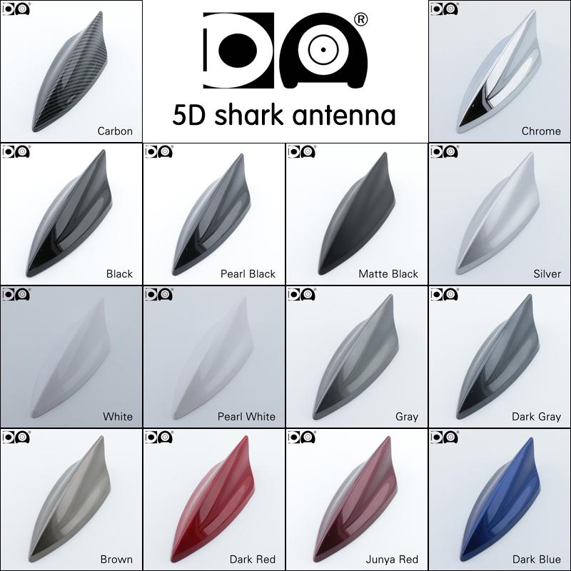 Universal 5d Shark Fin Antenna Auto Car Radio Aerials Fm Am Stronger Signal Piano Paint For Totota Corolla