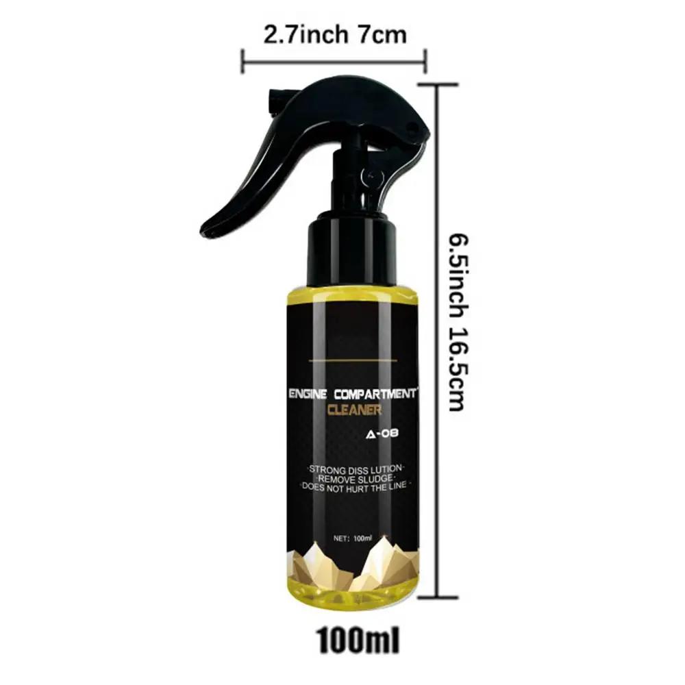 30/100ml Car Engine Bay Cleaner Automotive Powerful Decontamination Cleaning Degreaser Car Care Oil Grease Heavy Duty Remover