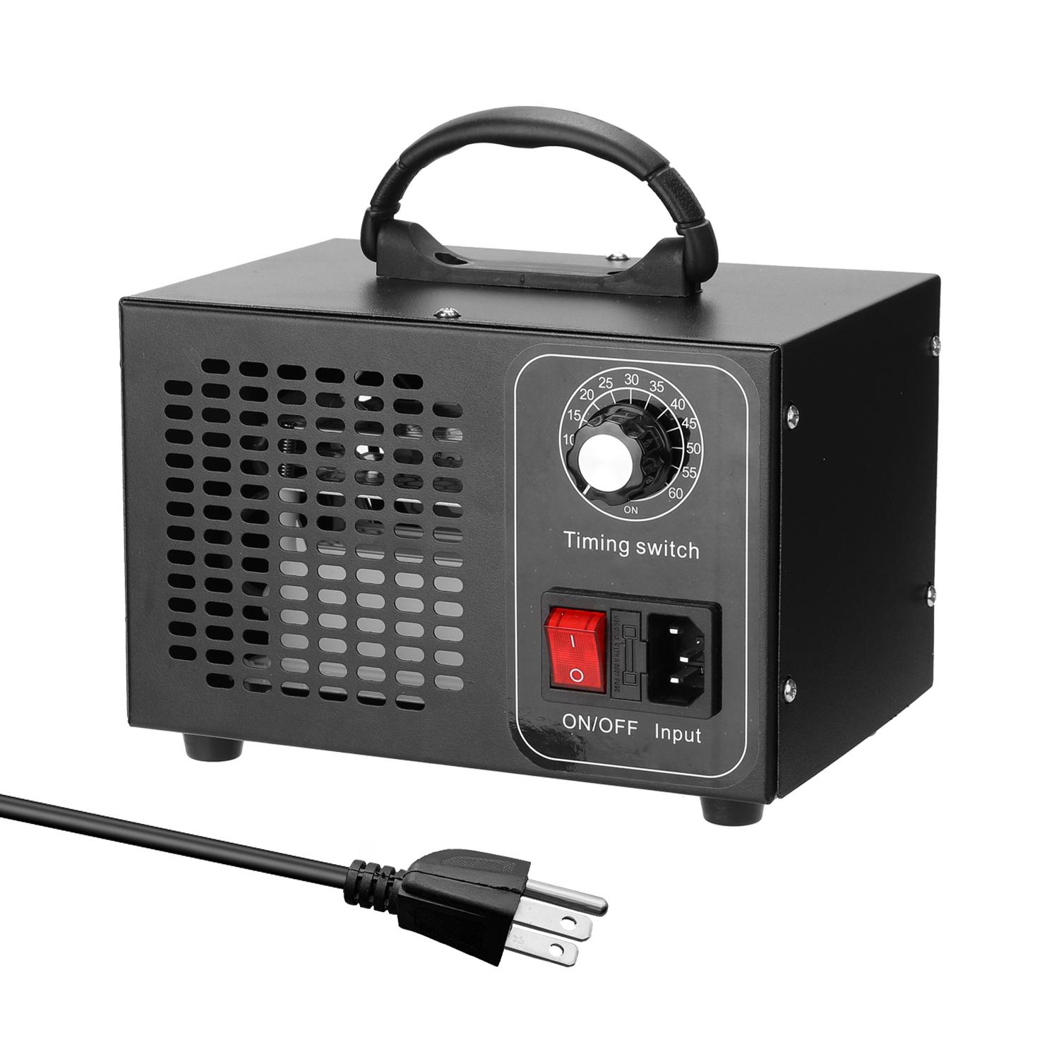 

Портативный озоновый генератор, очиститель воздушного фильтра с таймером, озонатор, озонатор для дома 32g-US разноцветный