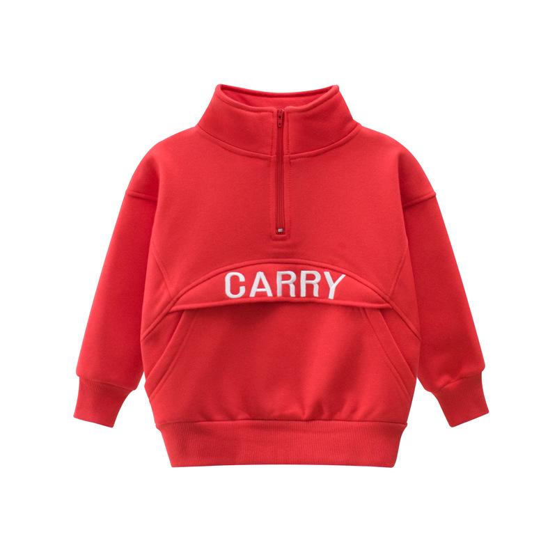 27kids Autumn/Winter New Arrivals: Boys Fleece Hoodie – Children s Clothing 110cm