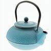 Cast Iron Kettle Blue 1.5 L Infuser With Strainer For Herbal Tea