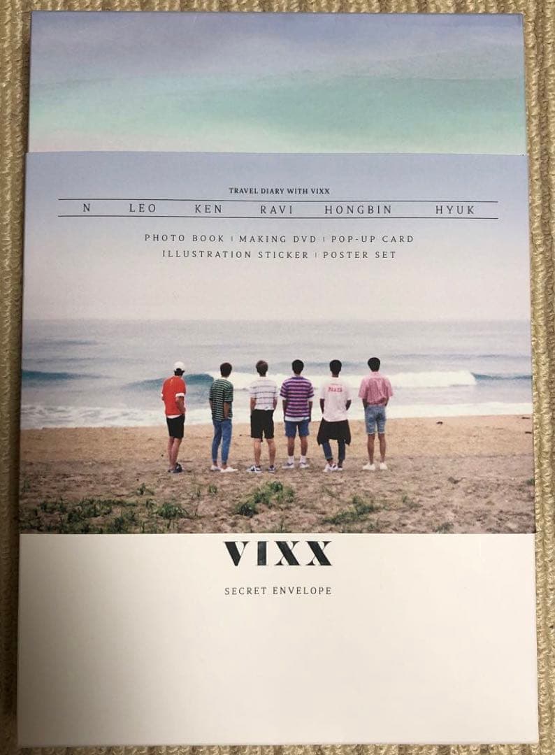 

[USED] Travel Diary with VIXX DVD