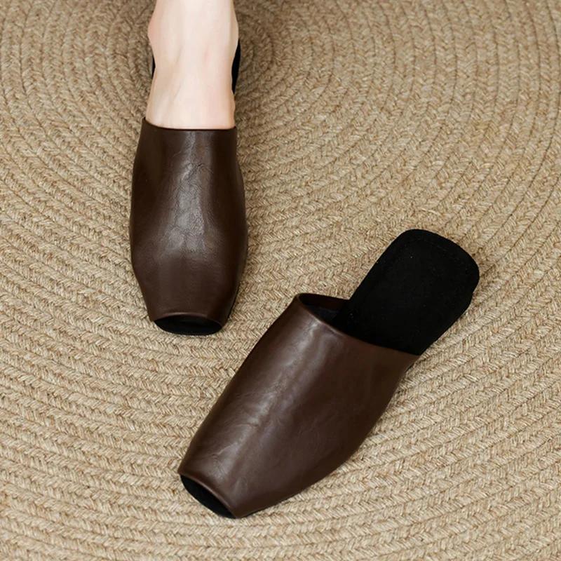 Fashion Flats Slippers Summer New Women's Mules Shoes 2025 Slingback Woman Sandals Trend Sport Sneaker Walking Shoes Comfort Flip Flops
