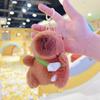 Little Red Book Capybara & Guinea Pig Plush Keychain Ornament
