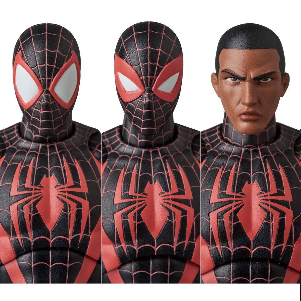 MEDICOM TOY MAFEX No. 276 MAFEX SPIDER-MAN Miles Morales (COMIC RENEWAL Ver.) Non-scale Painted Action Figure, Approximately 160mm Tall