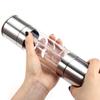 2019 High Quality 2 In 1 Stainless Steel Manual Pepper Salt Spice Mill Grinder Kitchen Seasoning Cooking Tools Support Wholesale