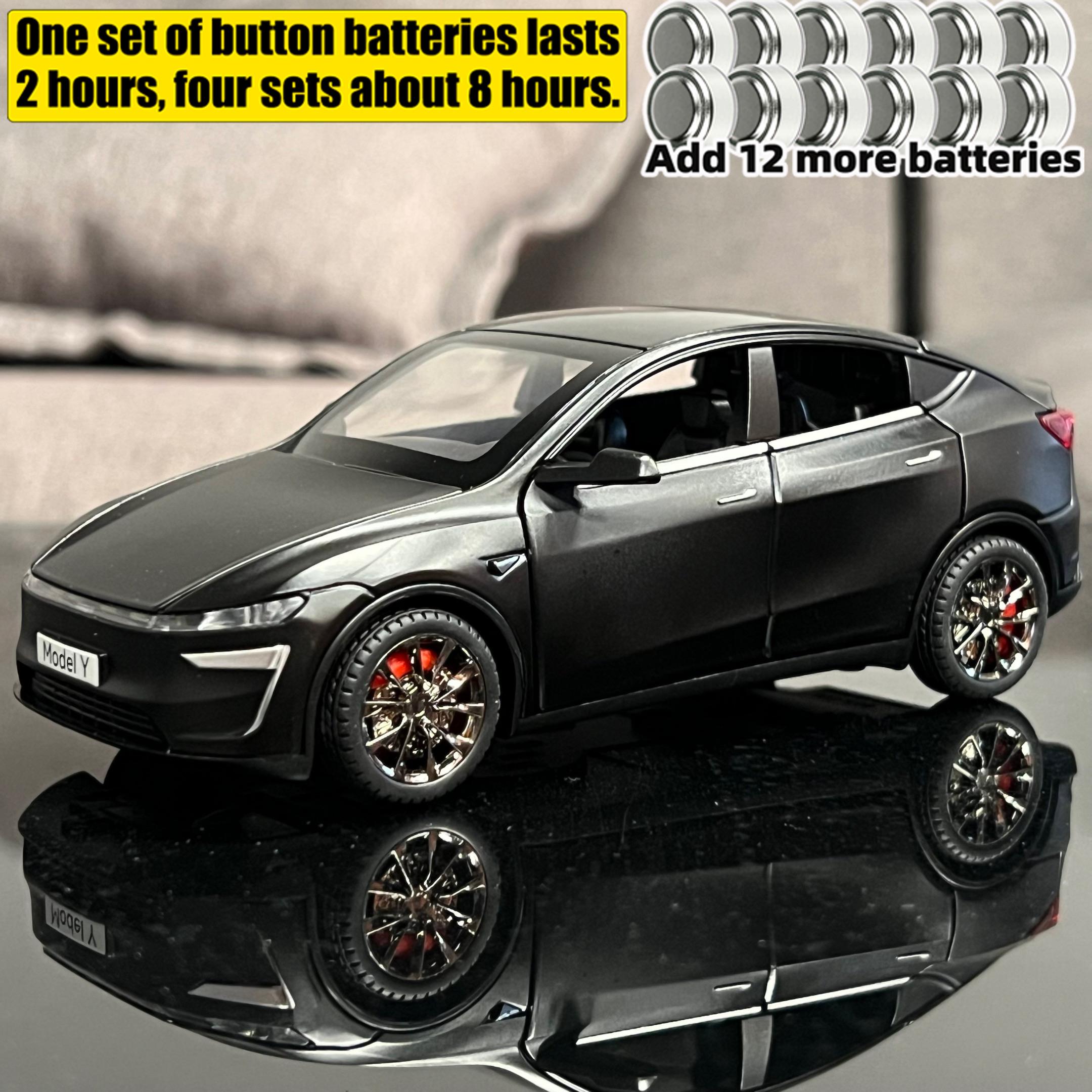 Neu 1:32 Modell Y Elektro-SUV Legierung Spielzeug Auto Modell Metall Druckguss Spielzeugfahrzeuge Authentisch Exquisiter Innenraum Rückzieher Sammlung