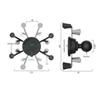 Phone Holder Adapter with 1"or 1.5"inch ball for Apple 15W MagSafe for ram  Mounts X-Grip