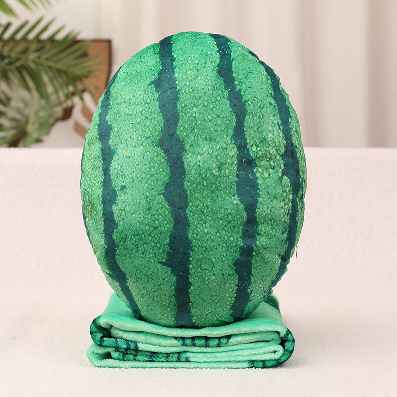 Creative Fruits And Vegetables Cabbage Green Peppers Pillow Blanket Plush Toys Home Sofa Pillow Cushion Muppet Doll