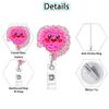 New Style Cute Cartoon Retractable Nurse Badge Reel Clip Badge Holder Students Doctor ID Card Holder Keychain Gift