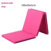 50MM Portable Anti Slip Foam Gymnastic Mat Leather Yoga Gymnastic Tumbling Mattress Gym Mat Foldable Exercise Mat