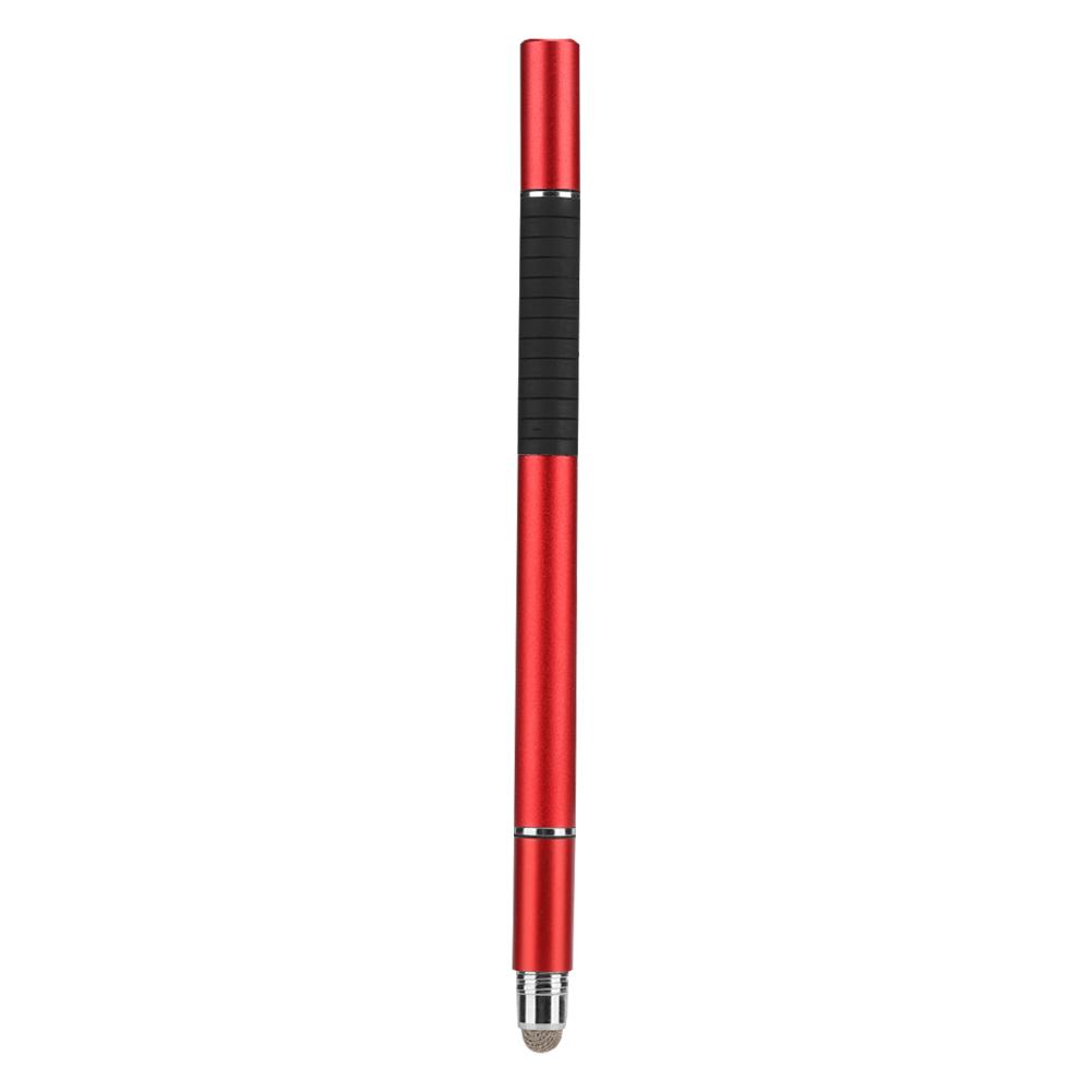 3 In 1 Cloth TipDisc Pen High Capacitive for Mobile Phone Tablet(Black )