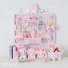 Sanrio set of ABS 743321 S-shaped hooks, 3, Kuromi, resin,
