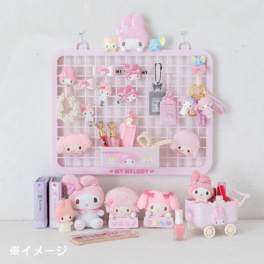 Sanrio set of ABS 743321 S-shaped hooks, 3, Kuromi, resin,