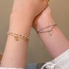 Double Chain Daily Pearl Mini Classic Bracelet