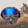 Cykelskyddsglasögon Mask Motocrossglasögon MTB ATV MX UV-skyddade Vindtäta Anti-dimma Skyddande Löstagbara Justerbara Gafas Protectoras