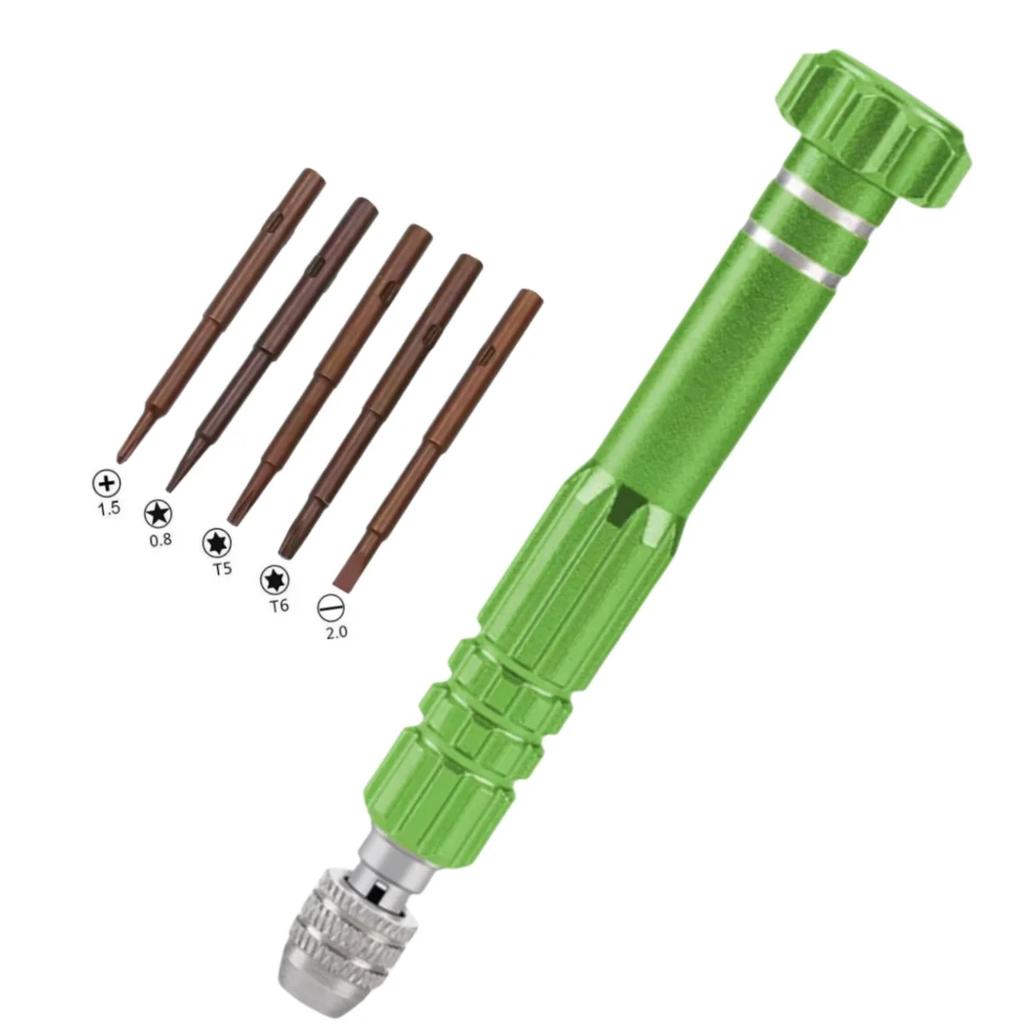 1 Set 5 in 1 Precision Multi-Function Knife Repair Detaching Household Screwdriver Pliers Tool Kit Maintenance Demolition Tools