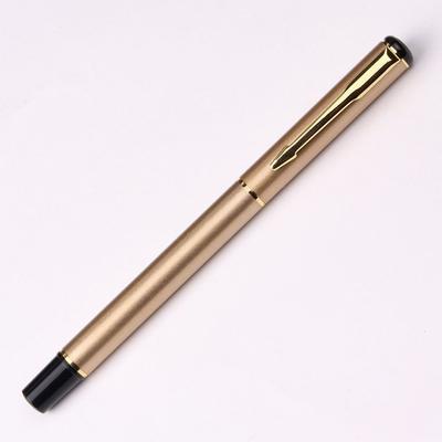 Schwarze Tinte Klassisches Design Metallfarbe Kugelschreiber Orb Pen Business Signature Pen Signing Pen