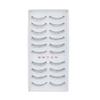 10 Pairs Black Sparse False Eyelashes Eye Lashes Extension Make Up