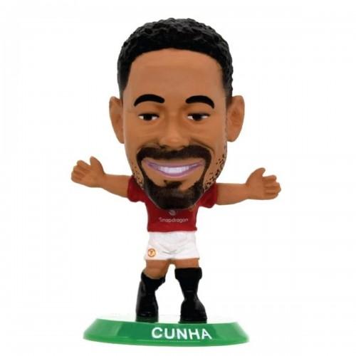 Manchester United FC Matheus Cunha SoccerStarz Fußballfigur