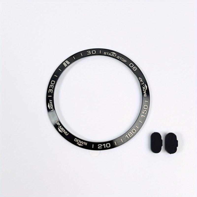 Capac Protector din Oțel Inoxidabil pentru Brățara Ceasului Garmin Fenix 8 47/51mm Inel de Protecție Rezistent la Zgârieturi Instalare Ușoară