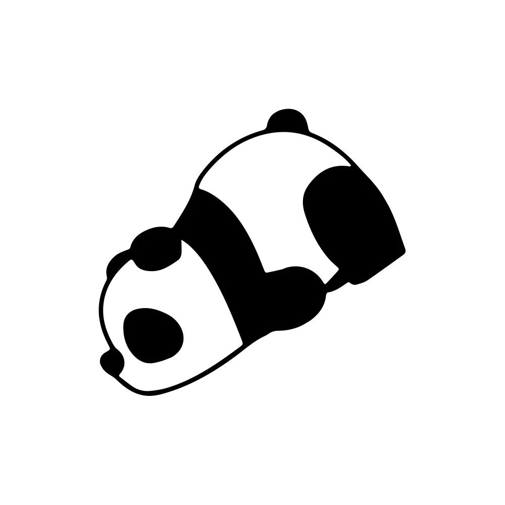Funny Cute Panda Sticker Car Body Side Decor Decal Motorcycle Vinyl Waterproof Decoration Cover Auto DIY Para Tuning Accessories