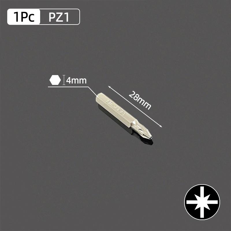 

Прецизионные биты для отвертки H4×28 мм Torx Plum Blossom с плоской головкой Phillips 4 мм 3/25 дюйма шестигранные сверла мобильные ремонтные ручные инструменты