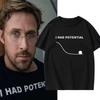 Project Hail Mary Ryland Grace 'I Had Potential' Cotton Unisex Oversized T-Shirt 2026 Summer Fashion Men's Style