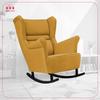 Zoja Rocking Chair, Scandinavian, Family Meble, Yellow, Dirty Gold