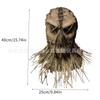 Nieuw eng Halloweenmasker van latex, premium vogelverschrikkerhoofddeksel, spookhoofd