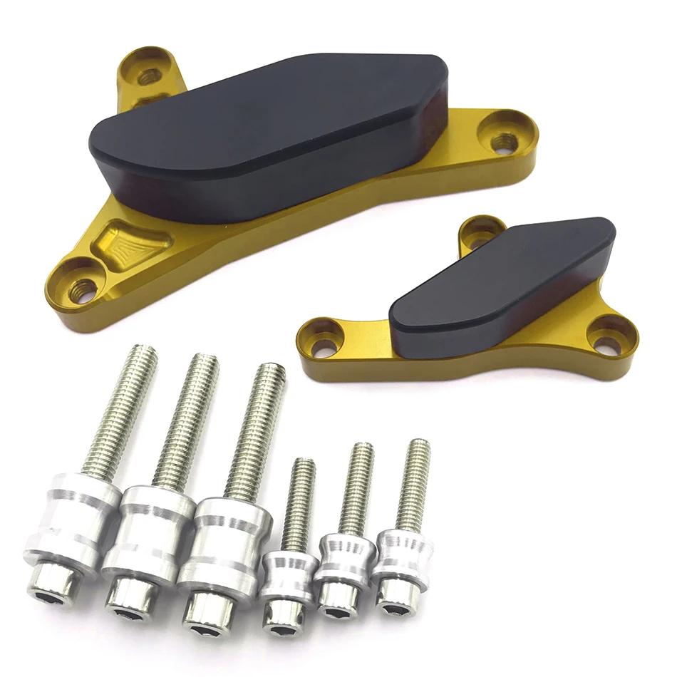 Motorcycle For Yamaha YZF R1 2008 07 YZF-R1 YZFR1 Motorcycle Engine Stator Case Cover Guard Crash Pad Frame Sliders Accessories