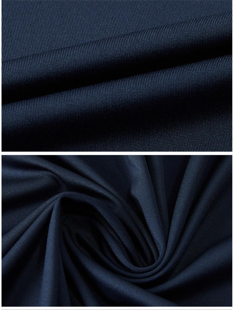 2025 Spring Men's Light Luxury Long-Sleeve Seamless Business Shirt - Solid Color