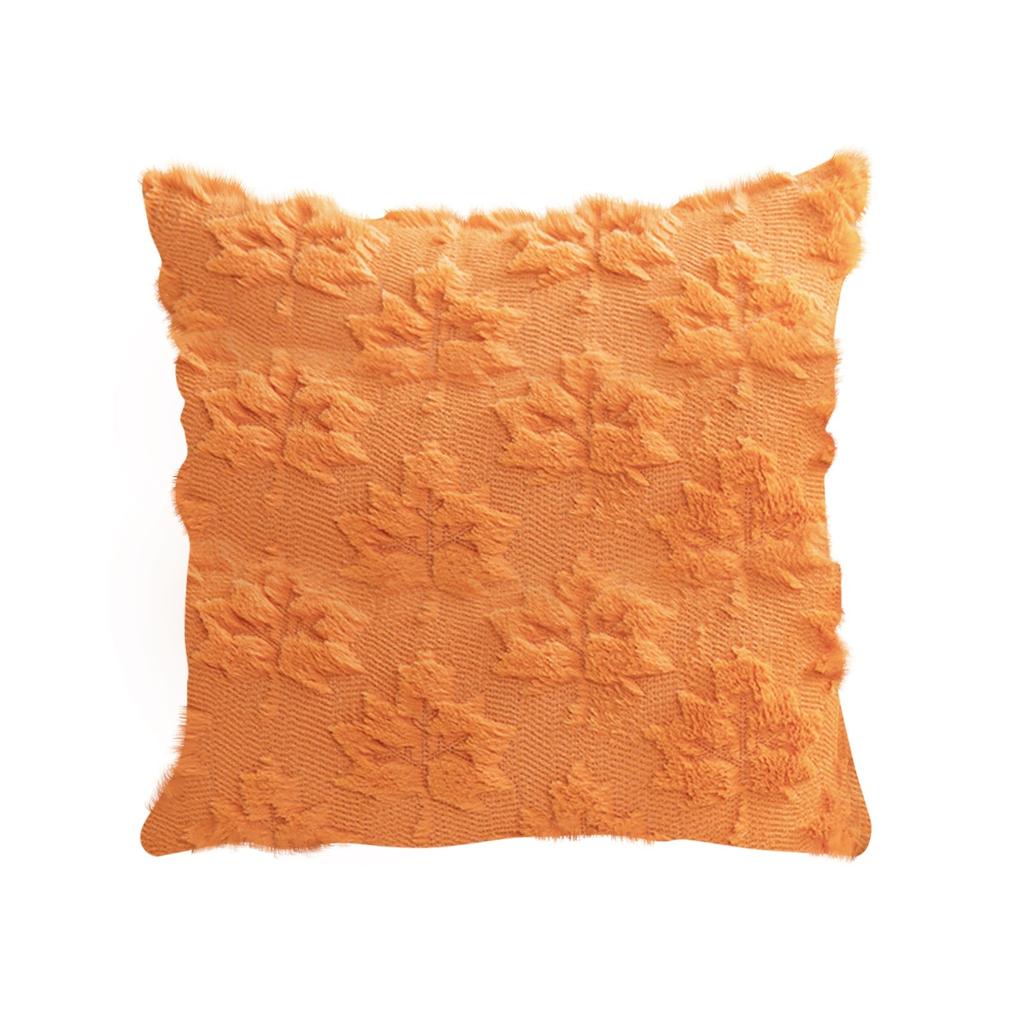 17.7*17.7in Weihnachts-Kissenbezug Einfarbig Stickerei Heimkissen Lendenkissenbezug