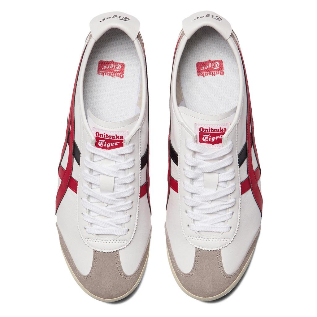 ONITSUKA TIGER Mexico 66 White Classic Red