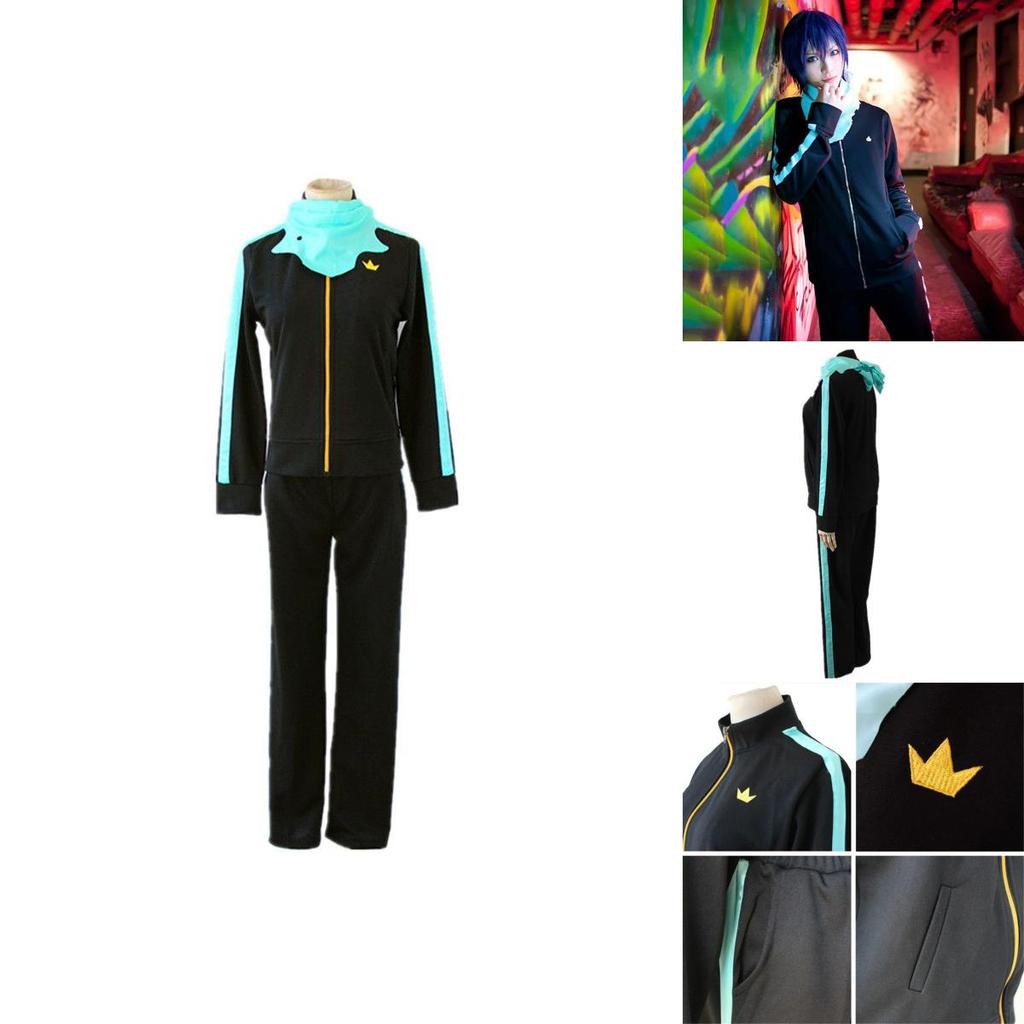 Højkvalitets Noragami Yato Cosplay Kostume Med Åndbart Bomuldsblanding Materiale