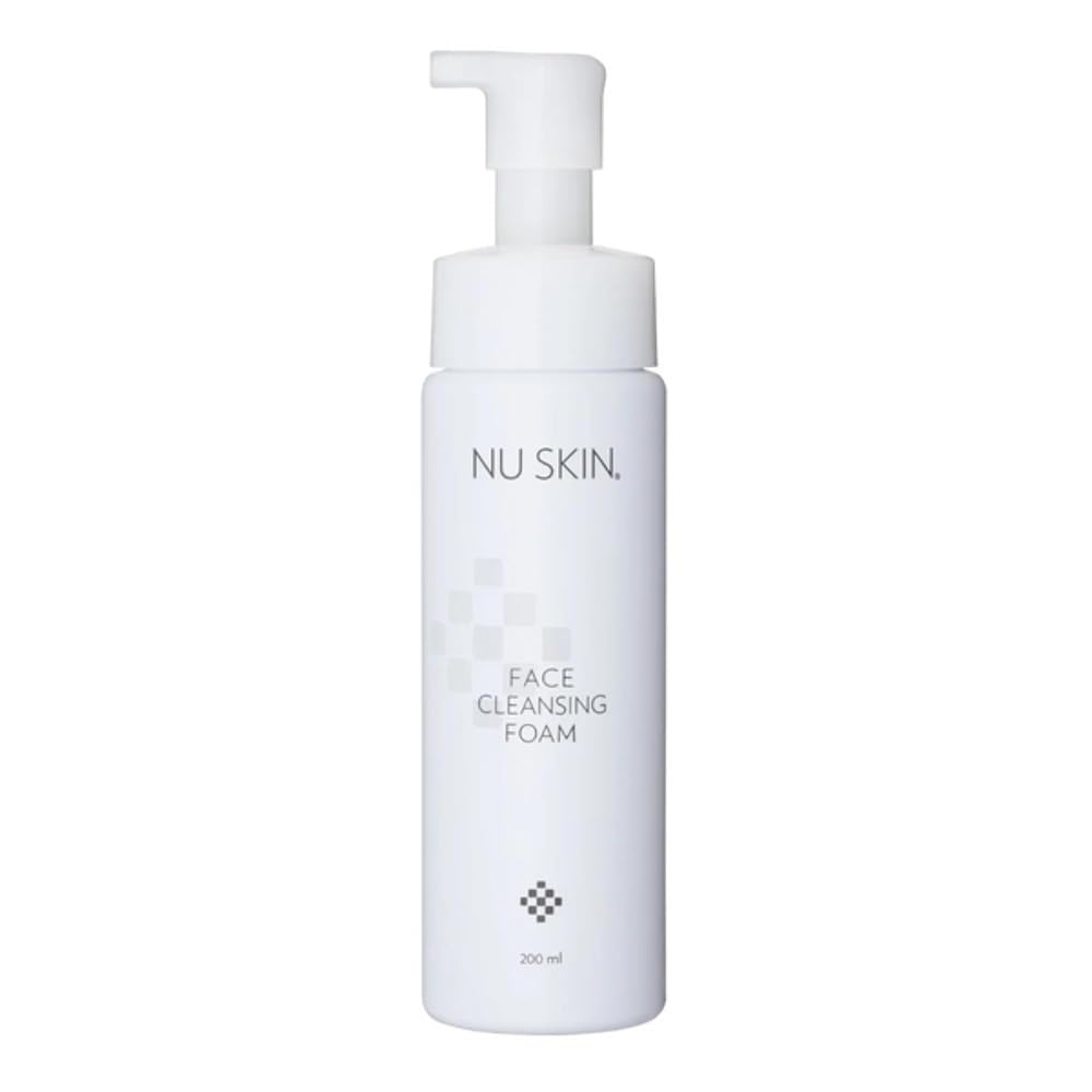 Nu Skin | Face Cleansing Foam | 200mL | Foaming Cleanser | Fine Foam | Contains Glycerin and
