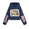 Kids Casual Fashion American Flag Printed Long Sleeve Hooded Sweatshirt