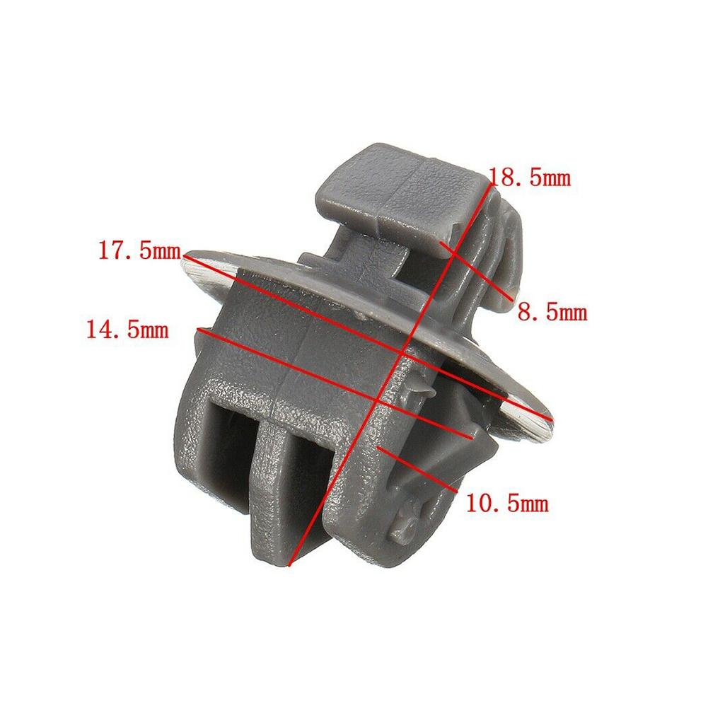 Plastic Clips Car Clips 30pcs/set Auto Interior Accessories Body Moulding Clips For Toyota Prado Car Accessories
