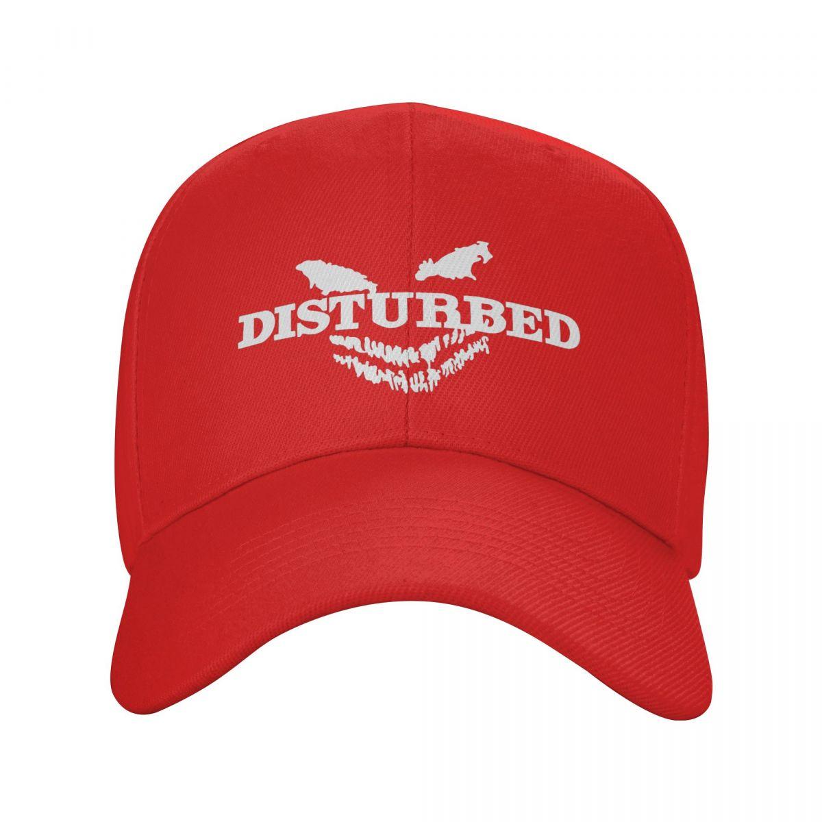 

Disturbed Band Rock Band Baseball Caps Fashion Men Women Hats Outdoor Cap Hip Hop Baseball Hat Casquette One Size